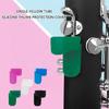 Clarinet Thumb Rest Finger Holder Nonslip Silicone Thumb Cushion Soft Silicone Thumb Rest Pad Colorful Thumb Protector