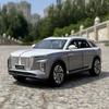 1/24 Hongqi E-Hs9 Внедорожник Сплав Новый Энергетический Автомобиль Модель Литая Металлическая Игрушечная Машина Модель Автомобиля Высокая Симуляция Звук и Свет Подарки для Детей