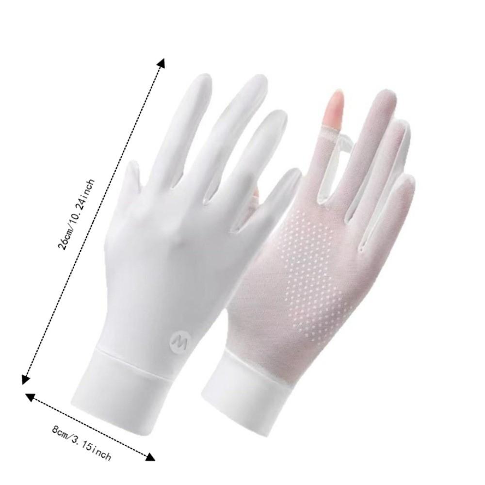 Non-Slip UV Protection Gloves Breathable Cycling Gloves Touchscreen Sun Protection Gloves Summer