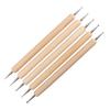 Pack of 5 Embossing Pens Nail Art Clay Dotting Portable Handicrafts DIY Making Manual Hand Tools Supplies for Women Girls