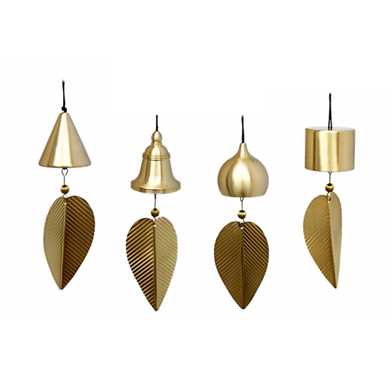 Japanese Copper Wind Chimes - Handcrafted Outdoor Garden Bells with Melodic Tone for Yard & Home Decor