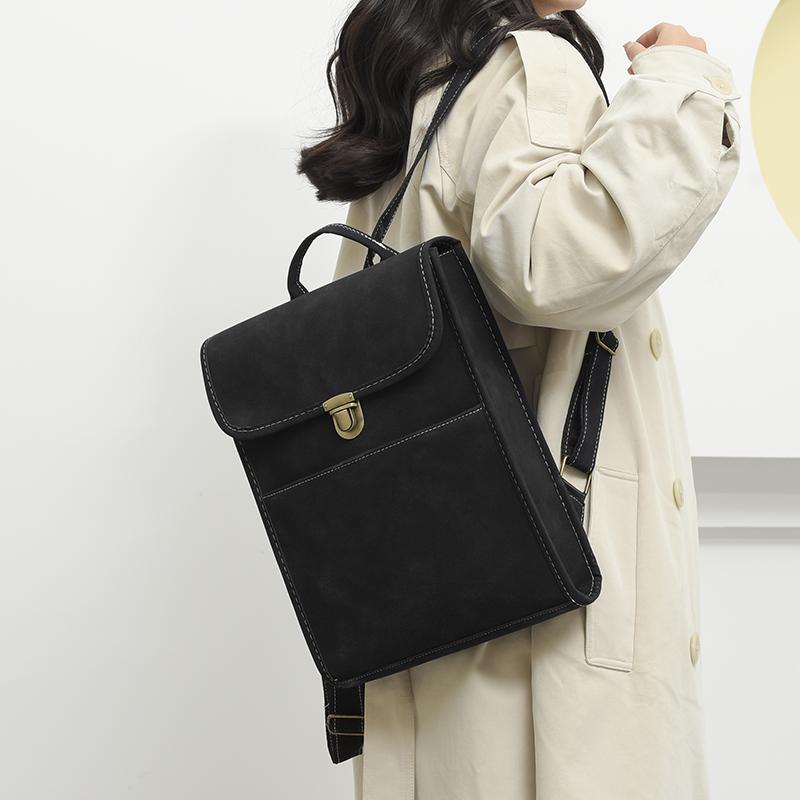 Модный женский рюкзак, винтажный кожаный рюкзак для девочек-подростков, школьный рюкзак, большая вместительная женская сумка на плечо, рюкзак Mochila