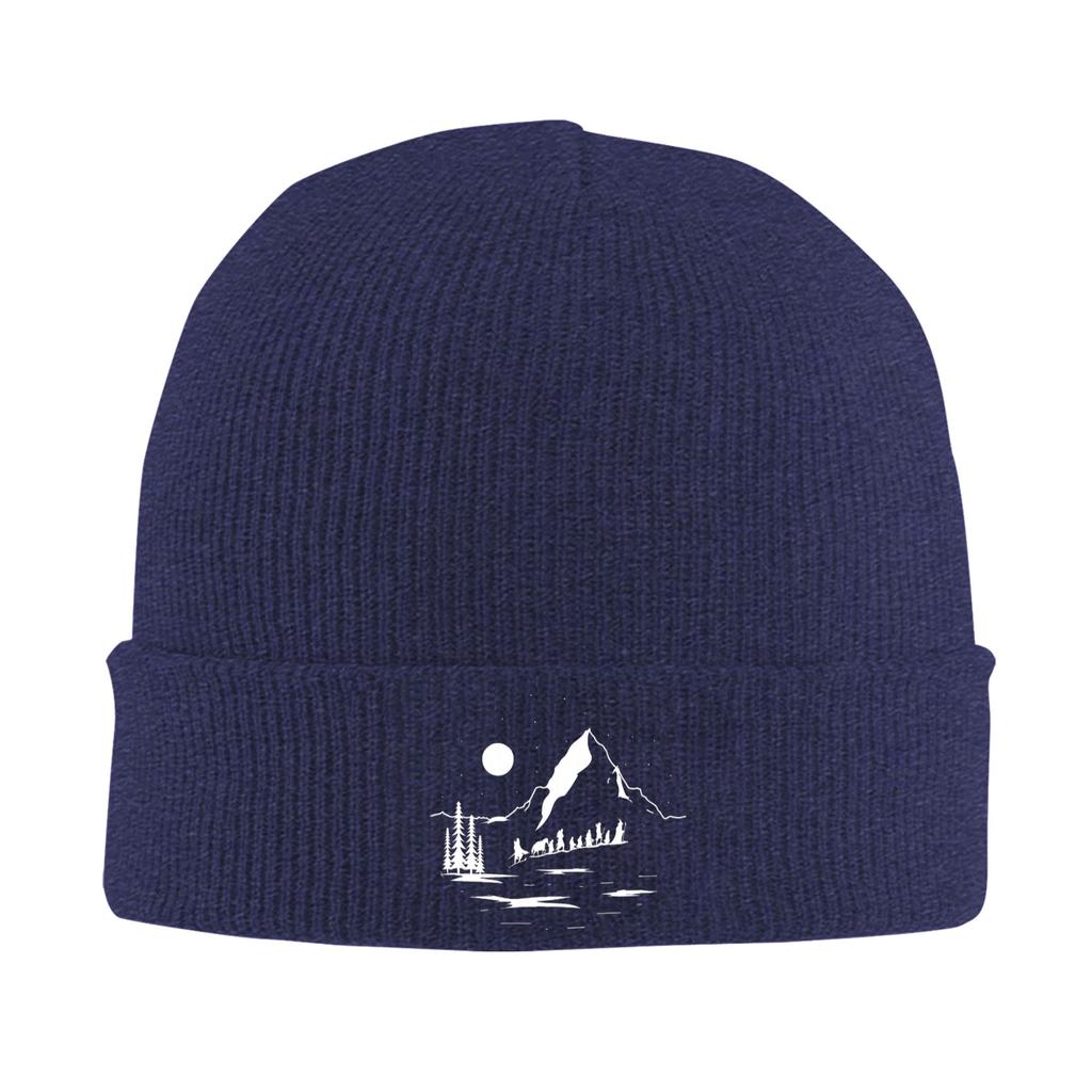 LLord of The Rings Beanie Hats Bonnet Hats Female Male Street Gym Knitted Hat Winter Graphic Head Wrap Caps
