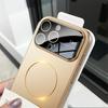Luxury Camera Protection For Magsafe Phone Case for iPhone 16 15 14 13 12 11 Pro Max Magnetic Wireless Charging Shockproof Hard PC Cover