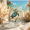 Transparent Embossed Glass Cup Bee Bird Pattern Mug Multi-Purpose Clear Milk Cup  Gifts