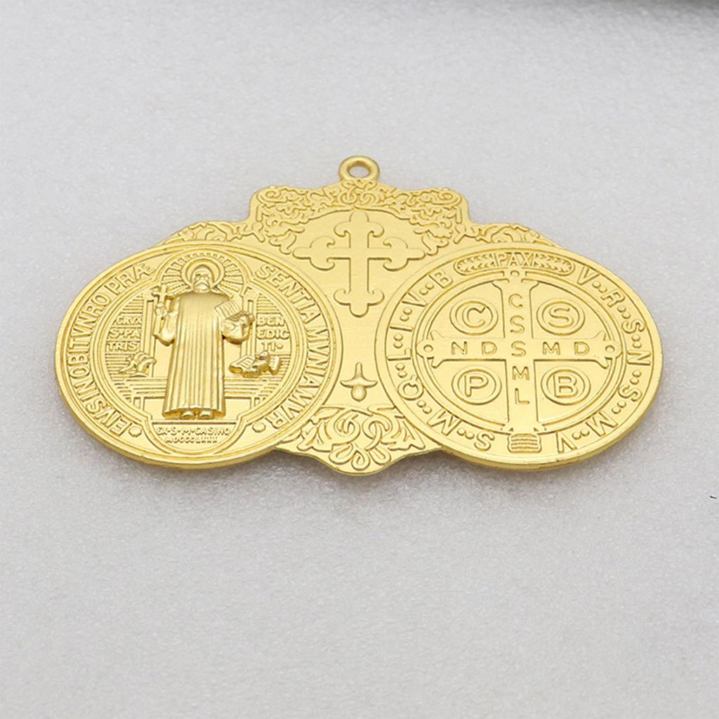 Винтажный христианский крест брелок кулон металлический состаренный подвесной орнамент шарм для сумки рюкзак украшение