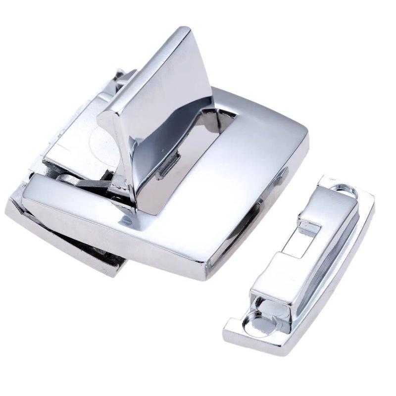 2X Motorcycle Trunk Latches lock Pack Latch Hinges For ouring Classic Electra Glide Ultra Razor FLHX FLTR 80-2013