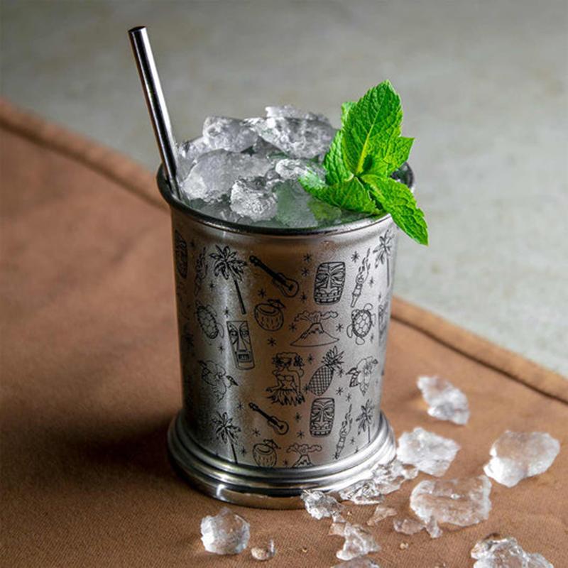 Чеканный Нержавеющая сталь с медным покрытием Кружка для Moscow Mule Кружка-барабан для пива Кофейная кружка Стакан для воды Посуда для напитков