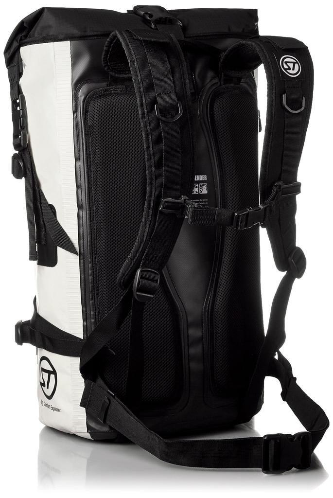 Stream Trail Waterproof Splash Backpack, (White)