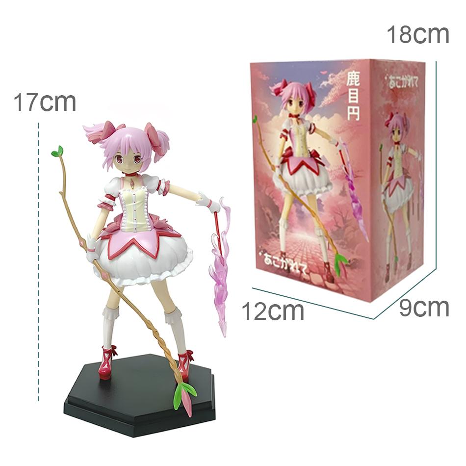 Kawaii Anime Kaname Madoka PVC Action Figure Statue Collectible Model Kids Toys Doll Gifts 17cm
