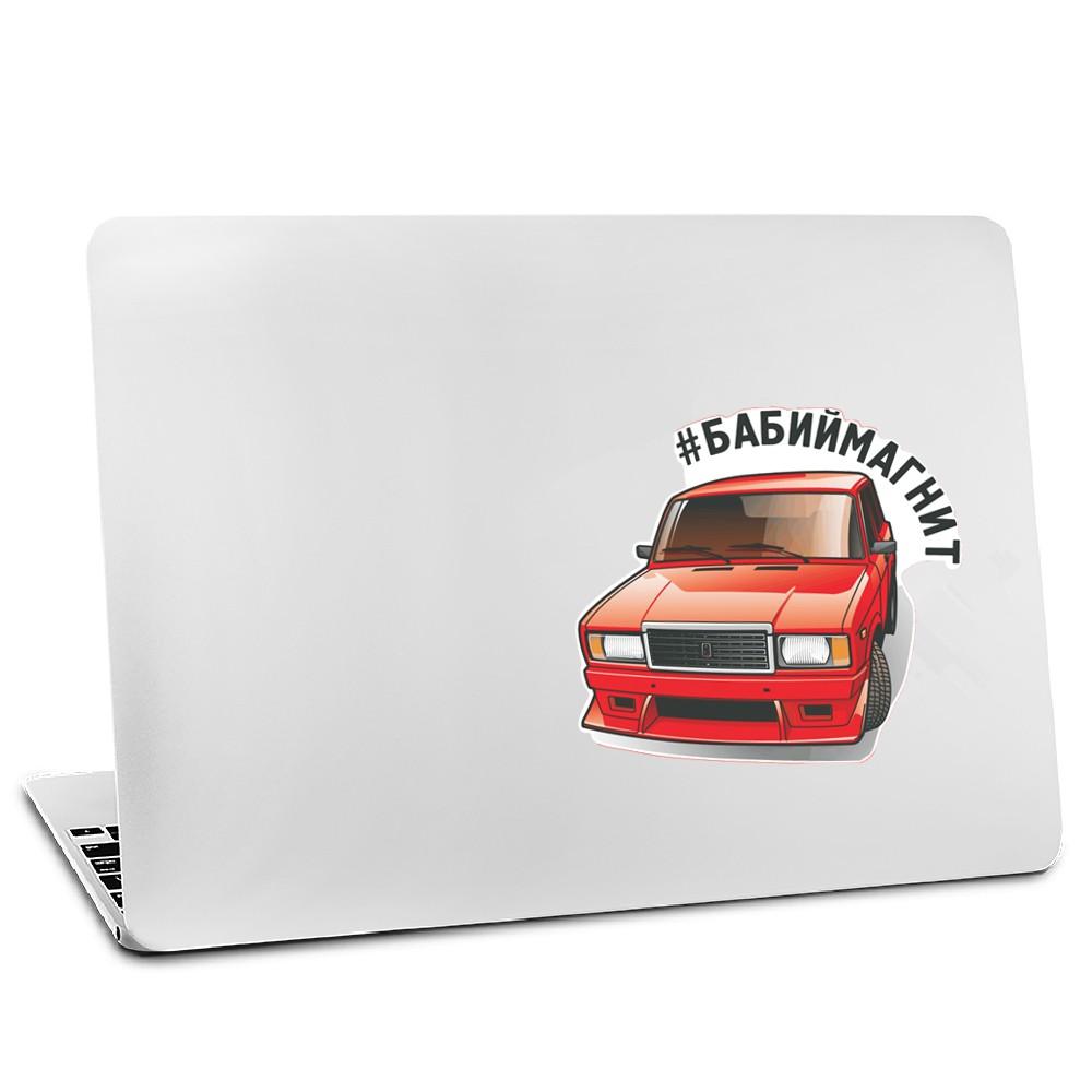 WCS935 14x15cm BABYMAGNIT VAZ 2107 Car Sticker PVC Coloful Decals Motorcycle Accessories Sticker