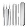 Precision Blackhead Tweezers of with for Acne Blackhead and Pore Perfect for Precise Blackhead and Clean Portable and Includes Storage Case Set of