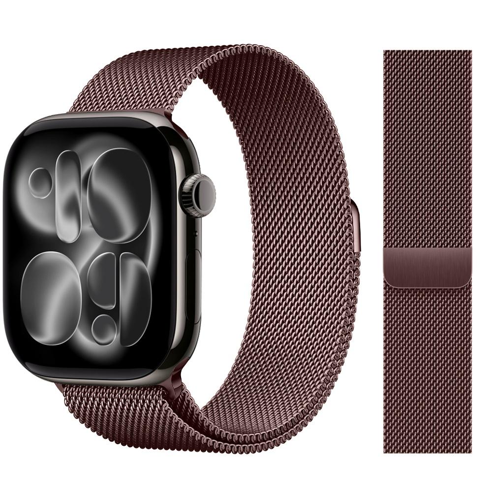 Strap For Apple Watch Band 46mm 44mm 45mm 40mm 42mm 41mm 49mm Milanese Loop correa Bracelet iWatch Series 11 10 Ultra 2 9 8 SE 3