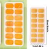 14Grid Silicone Ice Mold with Lid DIY Ice Trays Popsicle Ice Cream Mould for Cocktail Yogurt Juice Freezer Kitchen Bar Tools