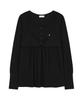 OJOS Layered Bra Flare Top / Black