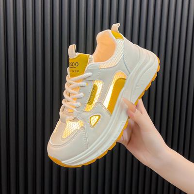 Дышащие Нескользящие Мягкая Подошва Кроссовки для Беременных Женщин Большой Размер 4142 Весна Лето Повседневная Обувь Удобная Сетчатая Поверхность