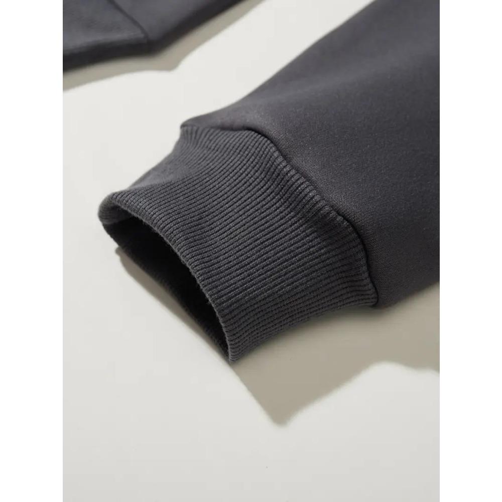 Мужская толстовка с капюшоном, свободного кроя, на молнии, куртка-худи, уличная одежда, повседневная верхняя одежда для повседневных занятий спортом, прочная конструкция, уличный стиль