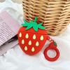 3D Strawberry Cute Cartoon Earphone Case for Airpods 3 2021 Shockproof Silicone Soft Charging Box Cover for Airpods 1 2 Pro