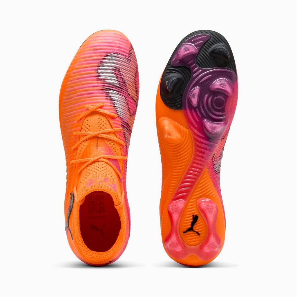 Men's Puma FUTURE 8 ULTIMATE FG football boots orange 10858103 r 40