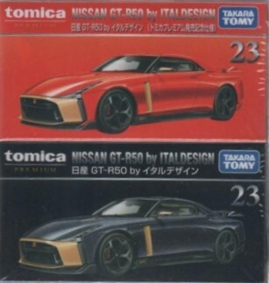 Tomica Premium 23 Nissan от Italdesign Обычная версия Памятная версия Нет. GT-R50 - + (2 типа)