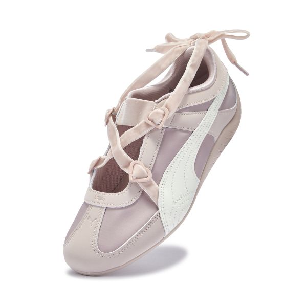 Суперкрошки x Puma Speedcat Ballet Кроссовки для детей старшего возраста Blossom Детские Розовый Белый 408102-01