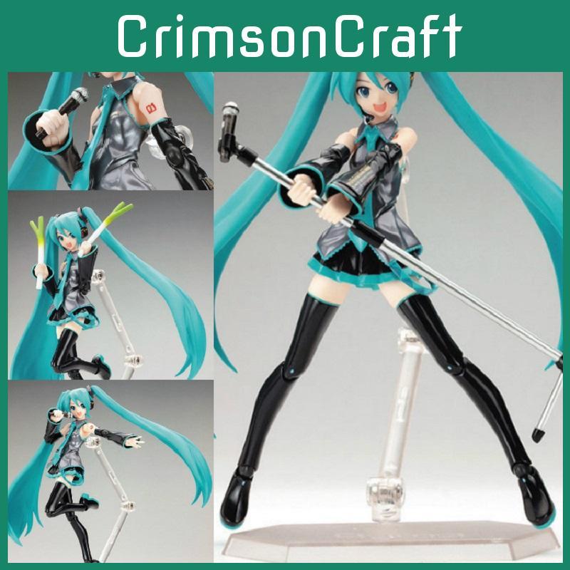 15cm Anime Vocaloid Hatsune Miku Action Figma Figure For Kids In Box**