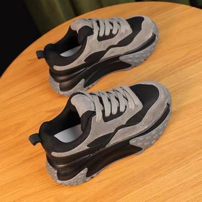 Платформа Папа Туфли Женские Летние Новые Модели Показать Ноги Осенние Спортивные