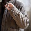 Johnature Женские винтажные зимние пальто с принтом тай-дай, на пуговицах, с карманами, в китайском стиле, больших размеров, теплые хлопковые пальто