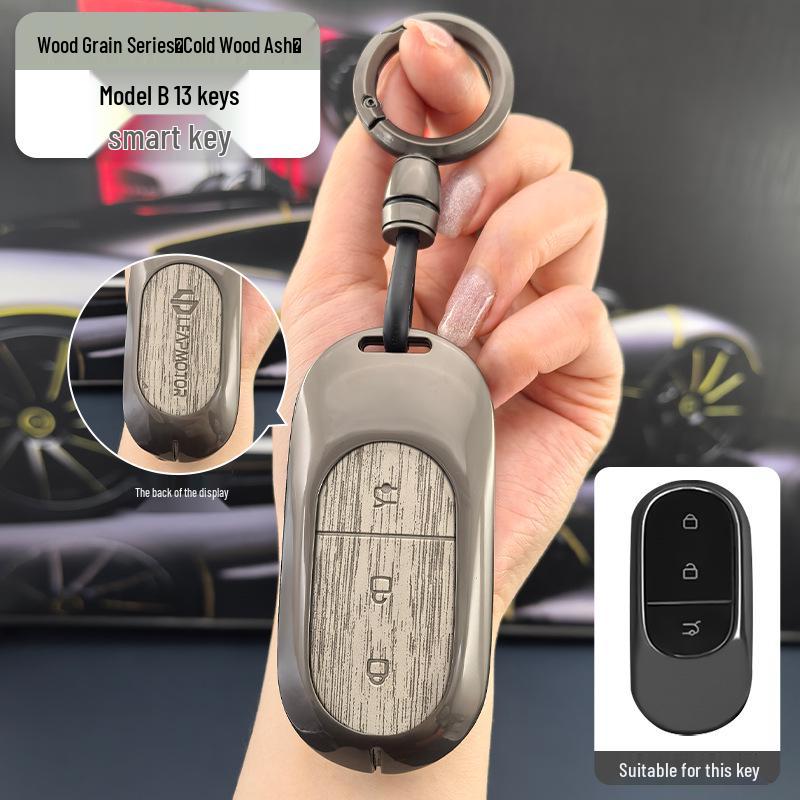 Металлический кейс для ключей для Leapmotor: B10, C01, T03, C11, S01 - Унисекс дизайн