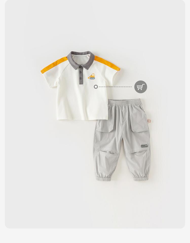 David Bella Boys' Cool Quick Drying Pants Summer Clothes Children's Western-Style Work Pants Baby Sports Pants