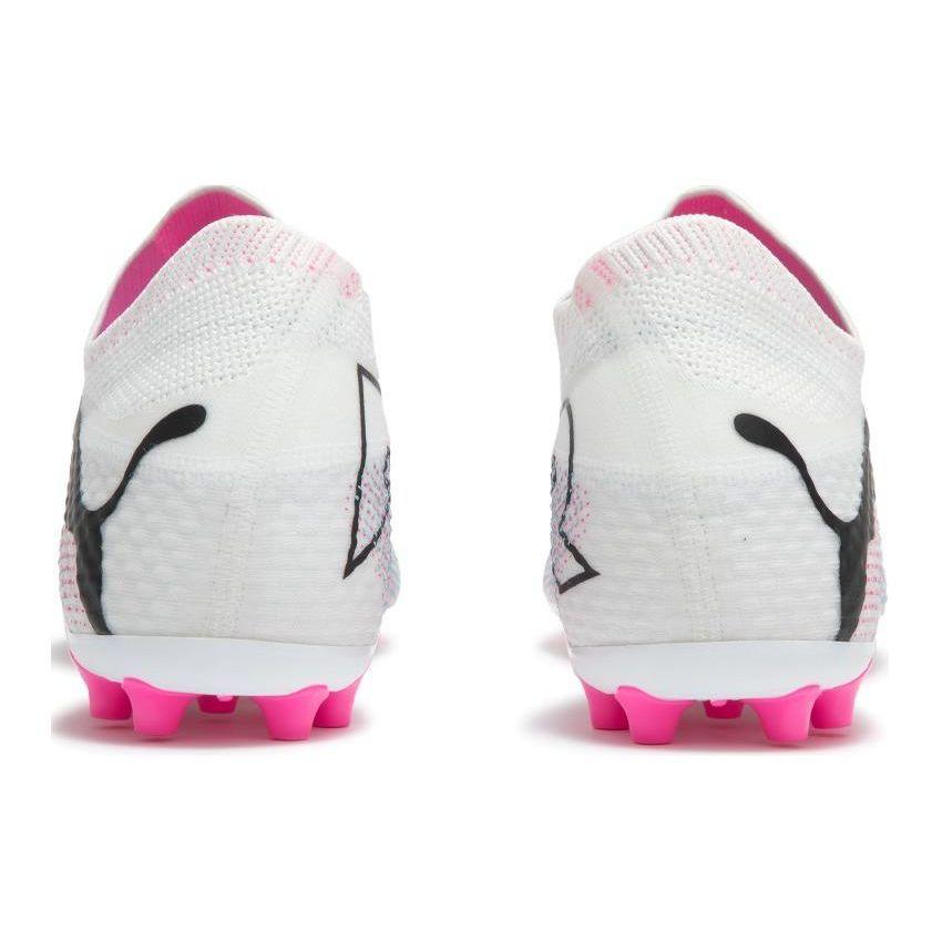 Puma Кроссовки Future Ultimate 7 MG Phenomenal Pack Unisex, белые, черные, ядовито-розовые 107703-01