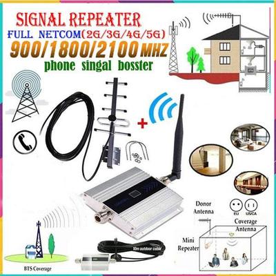 Улучшенный 2100 МГц/1800 МГц/900 МГц 2G/3G/4G/5G сотовый телефон усилитель сигнала антенны усилитель сигнала усилитель сигнала GSM повторитель сигнала покрытие всего дома