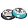 Thick Non-slip Cat Dog Food Bowl Foods Utensils Single Stainless Steel Pet Bowls For Cats And Puppies Cat Accessories