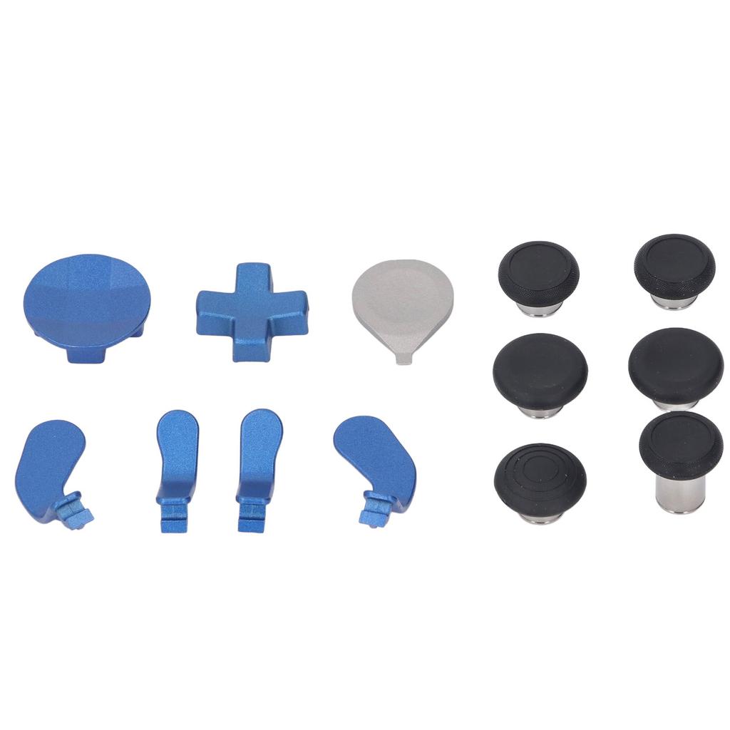 Комплект стиков для контроллера из нержавеющей стали и резины, D-пады, лепестки, аксессуары для контроллера для Elite Series 2, синий