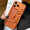 Luxury Large Hollow Electroplated Snake Case for iPhone 17 16 15 14 13 12 11 Pro Max Plus Plating Armor Cooling 3D Phone Cover