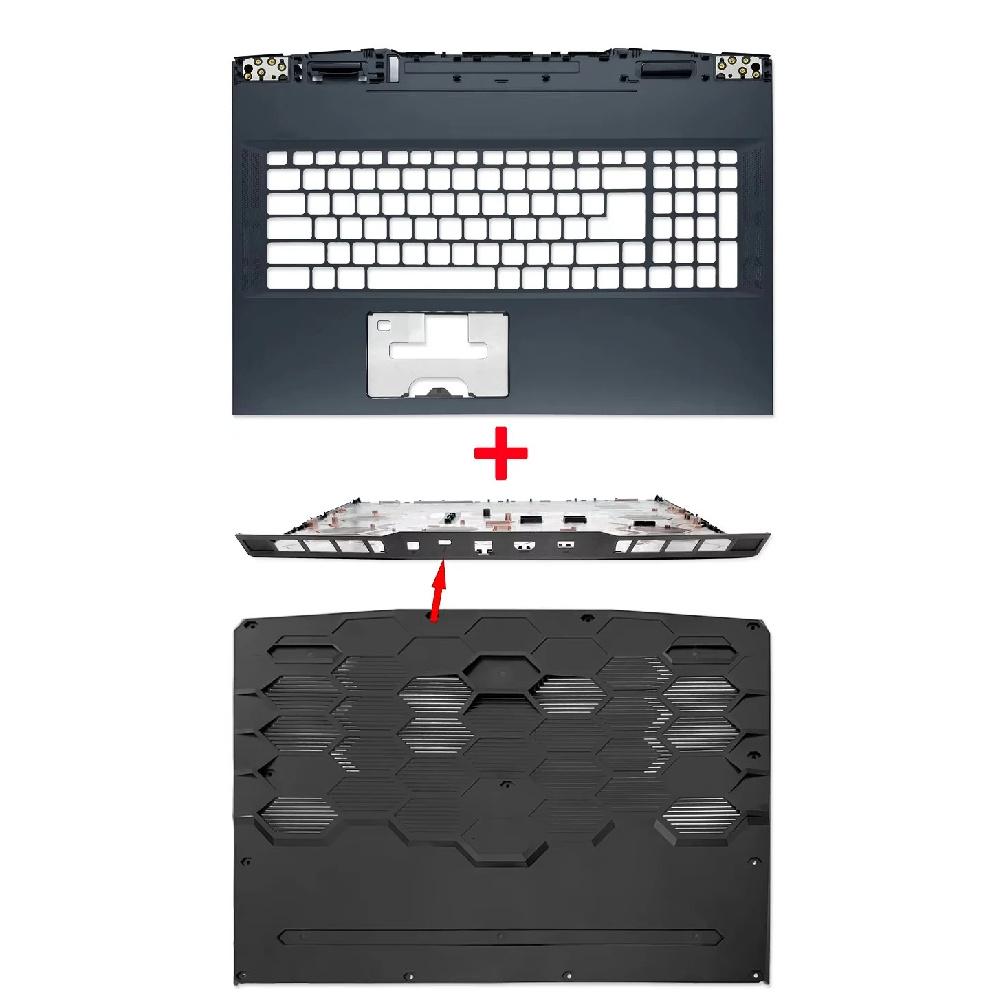 Верхняя крышка ноутбука для MSI GE76 MS-17K2 17K3 17K4 рамка задней крышки экрана верхняя нижняя подставка для рук нижняя часть корпуса корпус шарнира