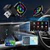 Беспроводной адаптер CarPlay Android Auto 2 в 1 Смарт-бокс Преобразование проводного в беспроводной Смарт USB-донгл Автоматическое подключение для заводского проводного