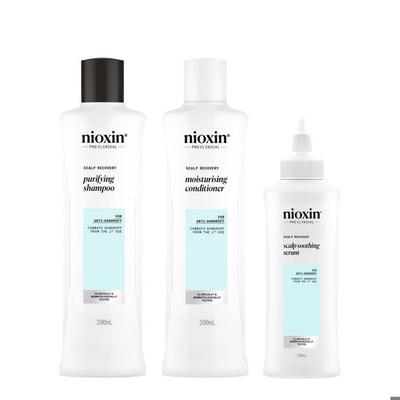 Набор Nioxin Scalp Recovery Трехфазный Шампунь 200 мл Кондиционер 200 мл Сыворотка 100 мл