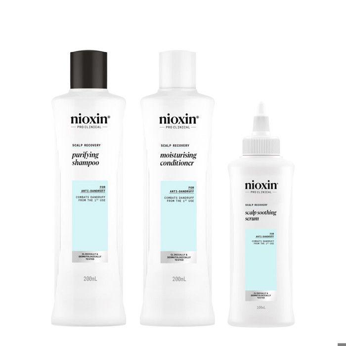 Набор Nioxin Scalp Recovery Трехфазный Шампунь 200 мл Кондиционер 200 мл Сыворотка 100 мл