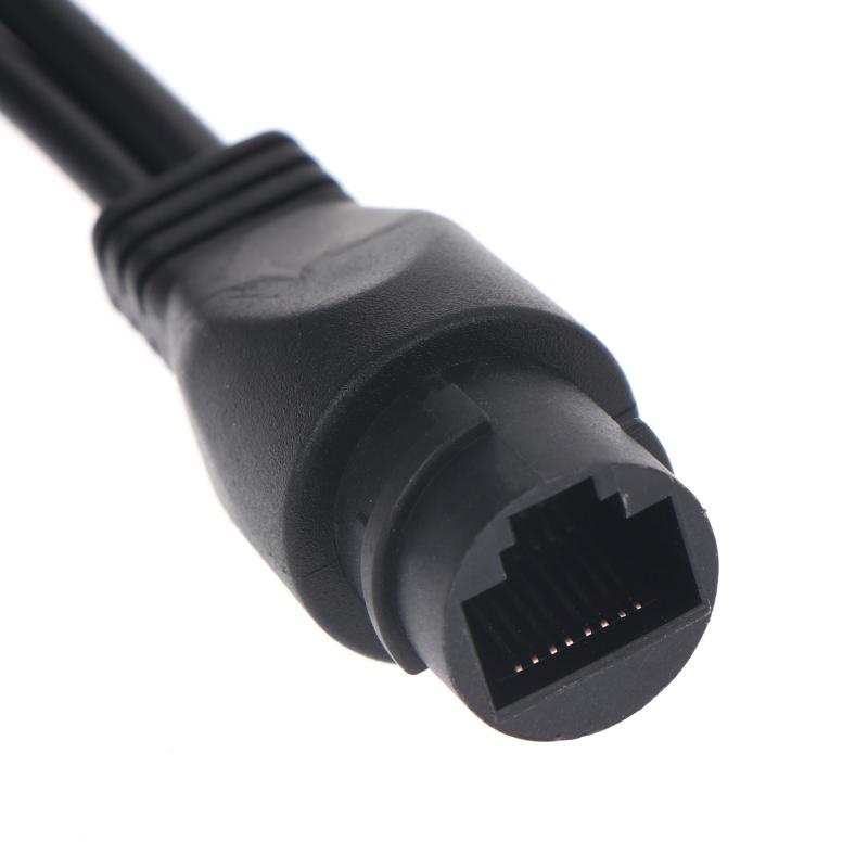 Кабель Poe Пассивный Адаптер Power Over Ethernet Кабель Разветвитель Poe Инжектор Модуль Питания 12-48В Для Кабеля IP-камеры