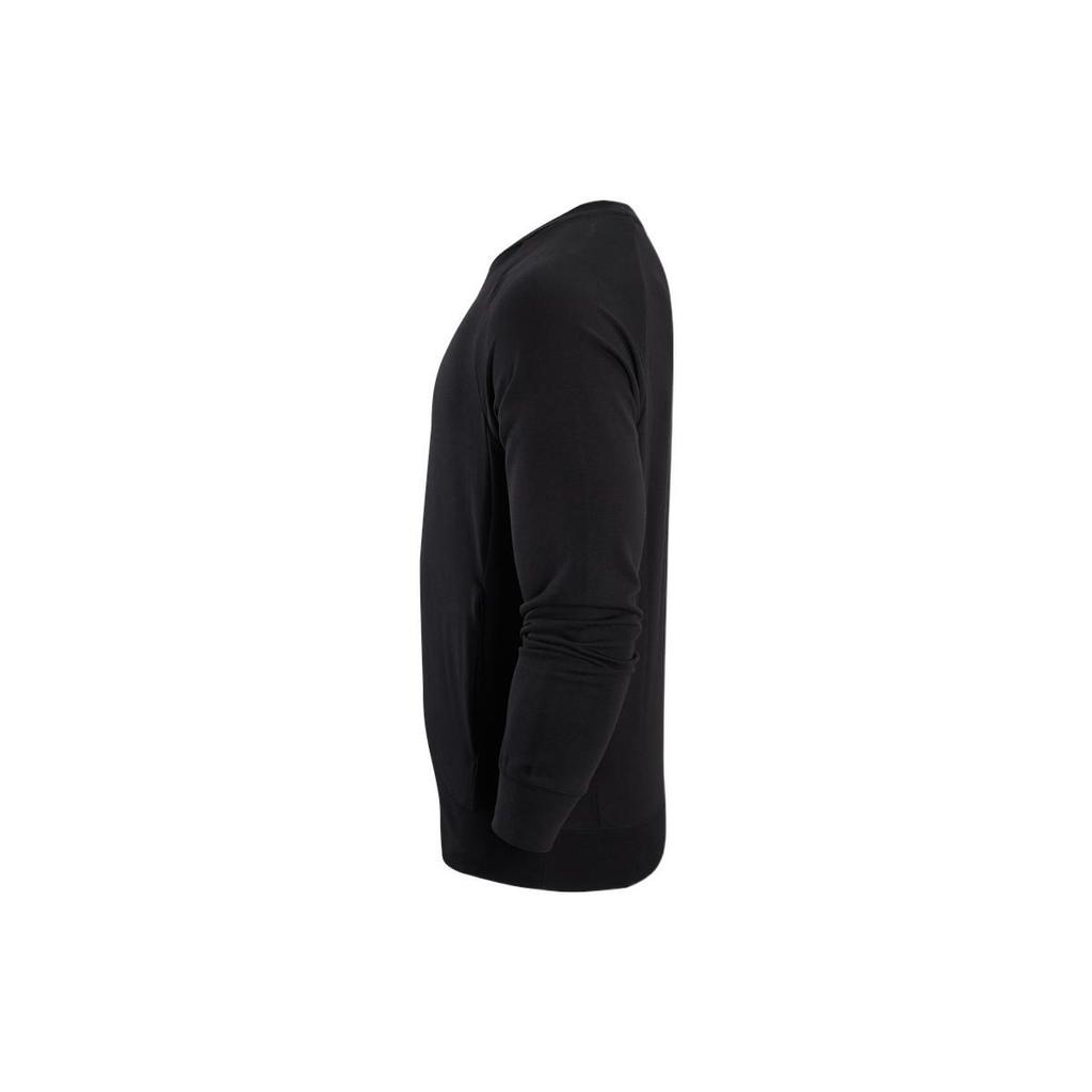 Jordan Классический мужской свитер с круглым вырезом и длинным рукавом с принтом логотипа Jumpman, черный цвет DV1287-010