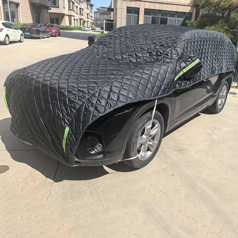 Всепогодный чехол для автомобиля: Защита от дождя и солнца, Утолщенная Оксфордская ткань 210D