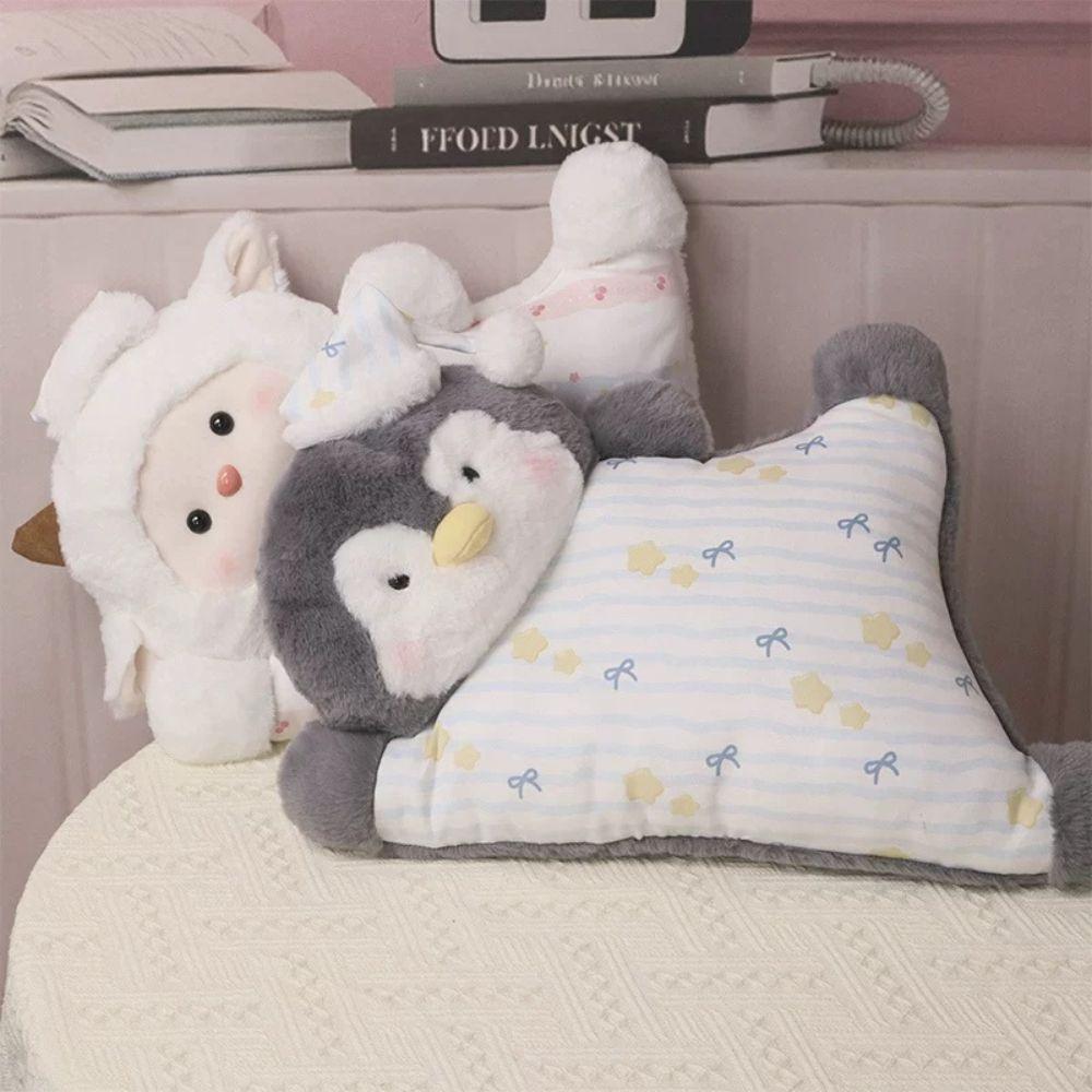 Waist Pillow Animal Plush Pillow Cartoon Penguin Plush Toy Animal Stuffed Doll Office Chair