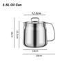 2/1,5 л Емкость Кастрюля-сито для масла Многофункциональная банка для хранения масла Кухонный инструмент
