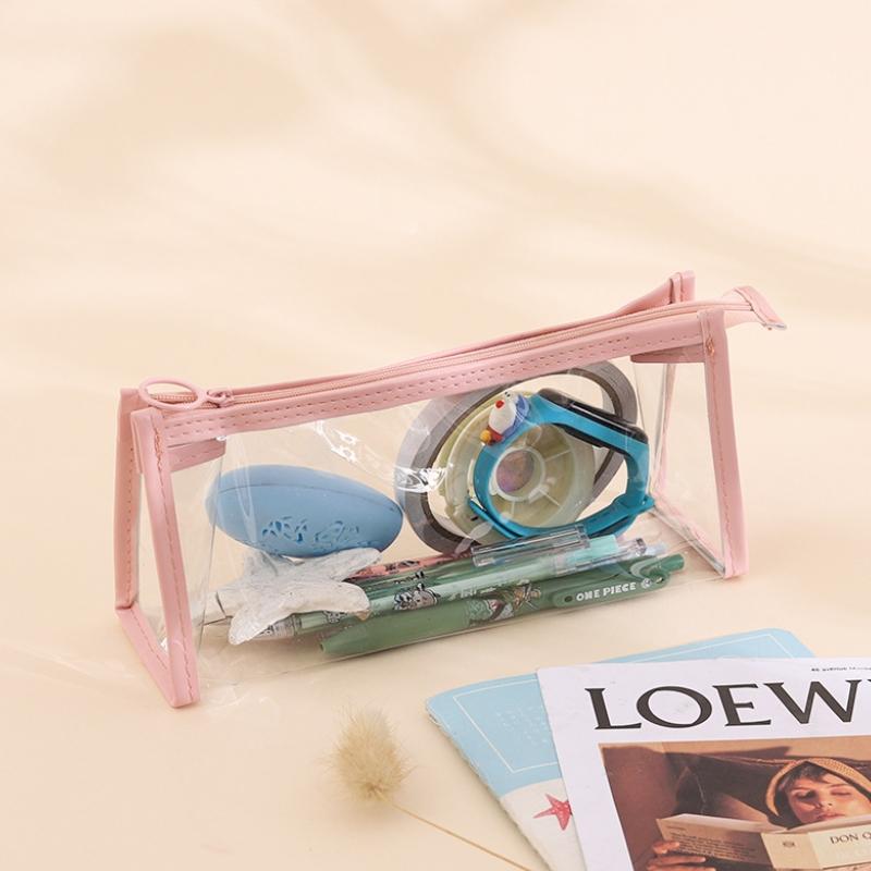 1 шт. канцелярская сумка большой емкости на молнии для хранения для учеников начальной школы портативная водонепроницаемая канцелярская сумка