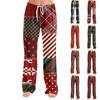 Adult Fashionable Loose Christmas Printed Casual Pants, Loungewear, Sleep Pants