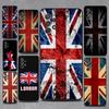 Крутой чехол для телефона с флагом Великобритании для Samsung S 26,25,24,23,22,30,21,10,9,Ultra,Plus,Lite,FE,4,5G Черный Мягкий чехол