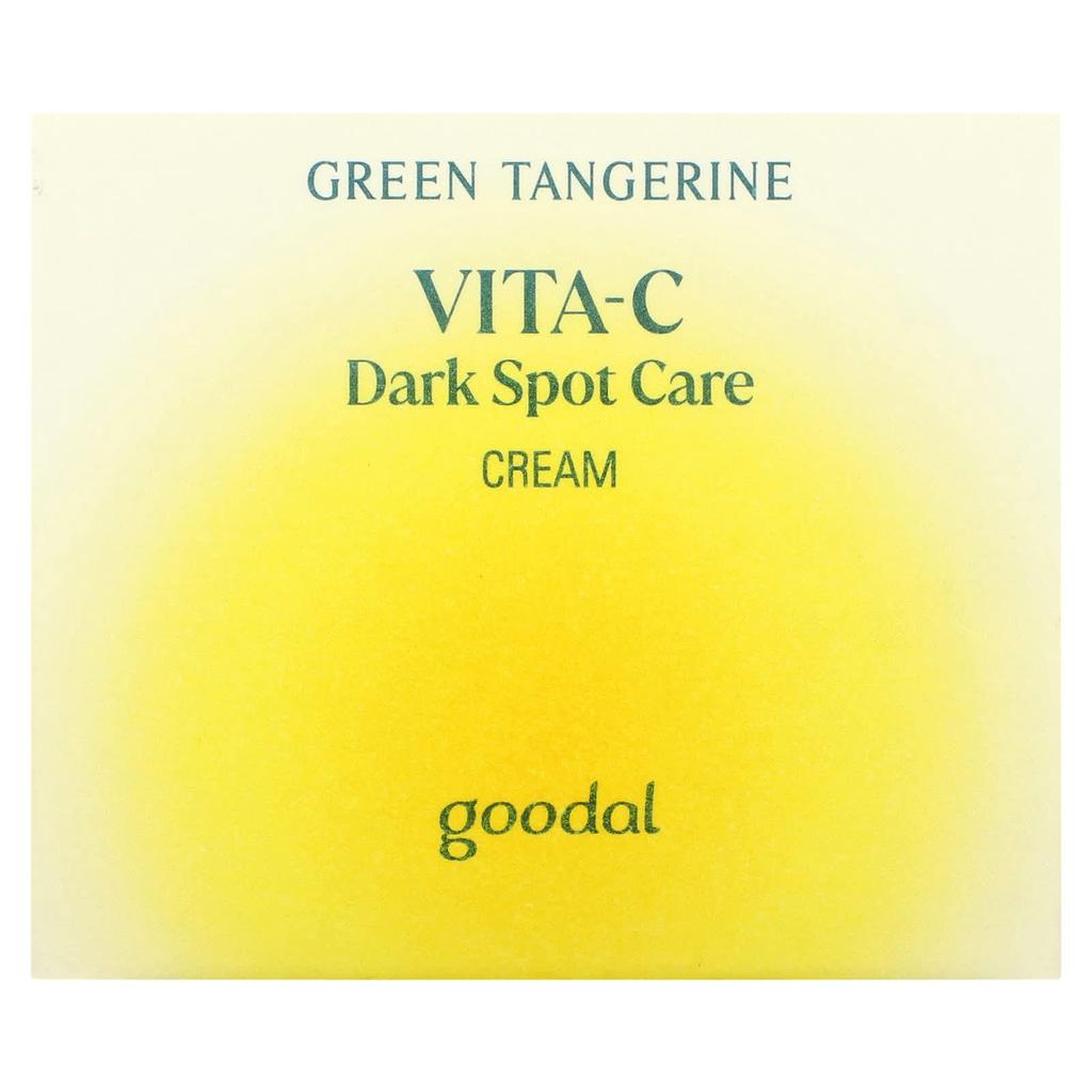 Goodal Green Tangerine Vita C Dark Spot Care Cream, 50 Ml (1.69 Fl Oz)