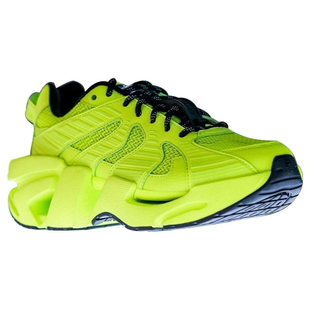 Fila Мужские кроссовки из сетки и замши на шнуровке, удобные, прочные, с низким верхом, повседневные, цвет кометно-зеленый F12M324101FAL