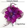 Fairy Flowers Hair Clips Sweet Barrette Hairpiece Hair Decoration Photo Props  for Women Girls